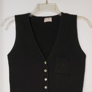 Vintage Saks Fifth Avenue Young Dimensions Vest